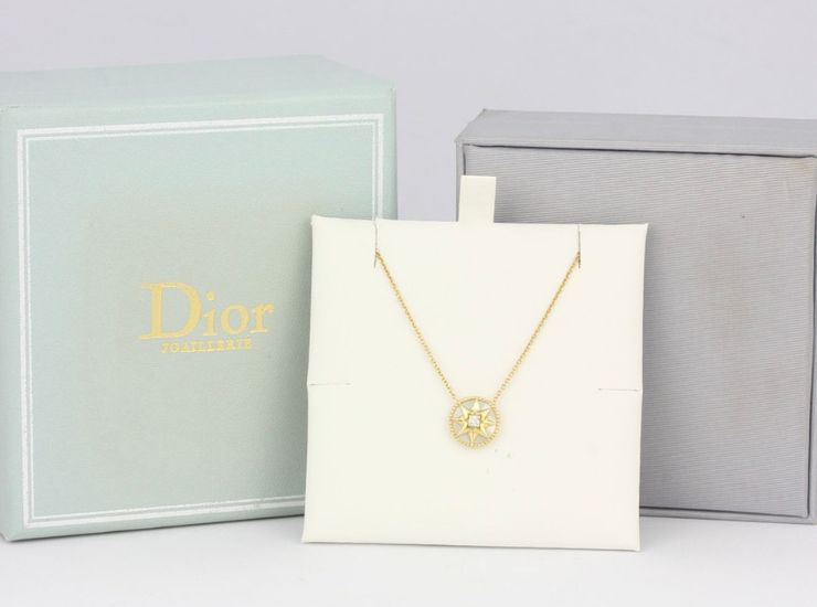 Dior "Rose De Vents" 18ct Diamond Necklace - Image 3