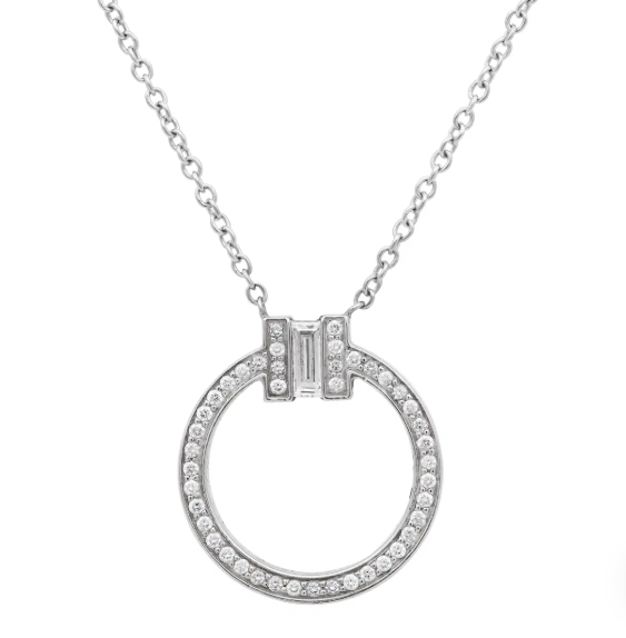 Tiffany & Co. T Pendant Necklace